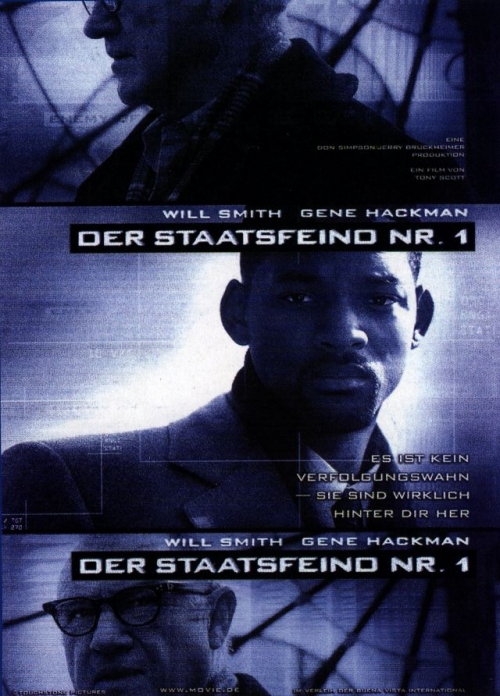 دانلود فیلم Enemy of the State 1998 با زیرنویس فارسی چسبیده