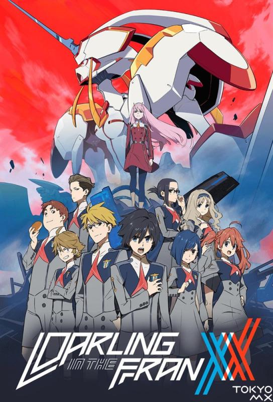 دانلود انیمه Darling in the Franxx با زیرنویس فارسی چسبیده